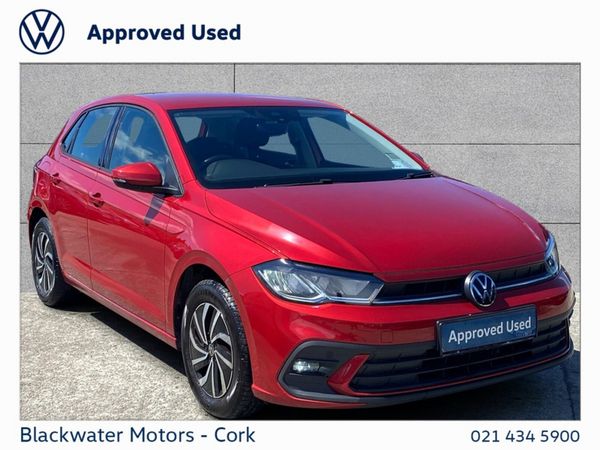 Volkswagen Polo Hatchback, Petrol, 2023, Red