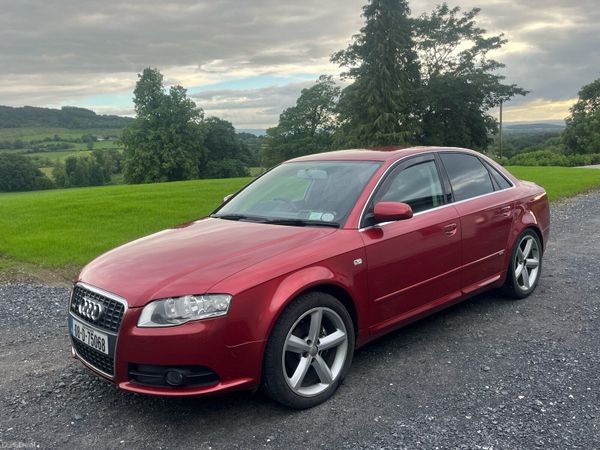 Audi A4 Saloon, Diesel, 2008, Red