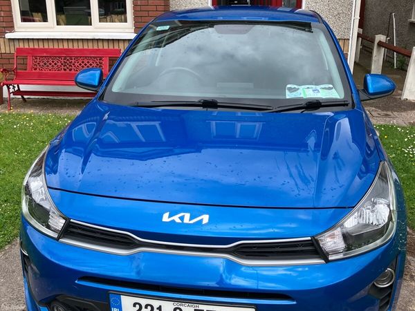 Kia Rio Hatchback, Petrol, 2022, Blue
