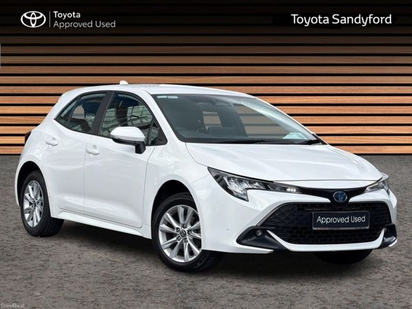 Toyota Corolla Hatchback, Petrol Hybrid, 2023, White