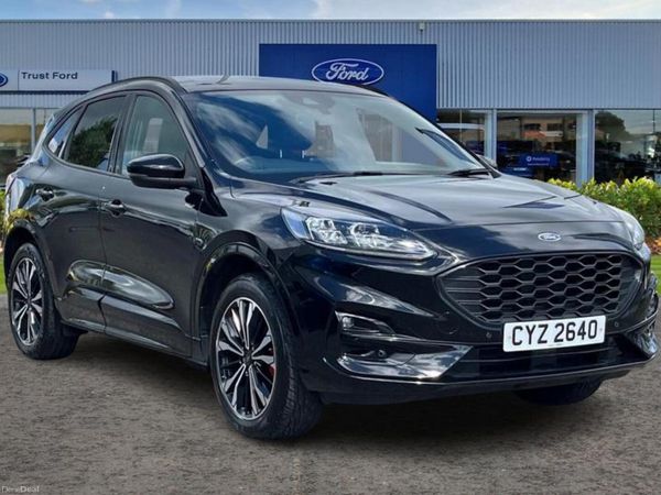 Ford Kuga SUV, Petrol Hybrid, 2023, Black