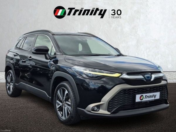 Toyota Corolla Cross SUV, Petrol Hybrid, 2022, Black