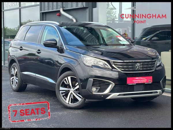 Peugeot 5008 MPV, Diesel, 2018, Black