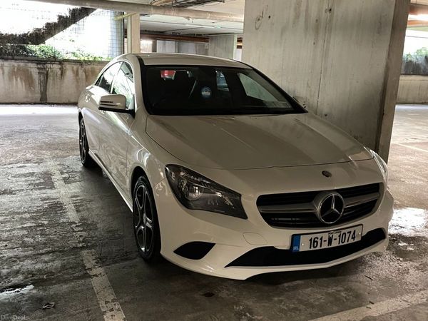 Mercedes-Benz CLA Saloon, Petrol, 2016, White