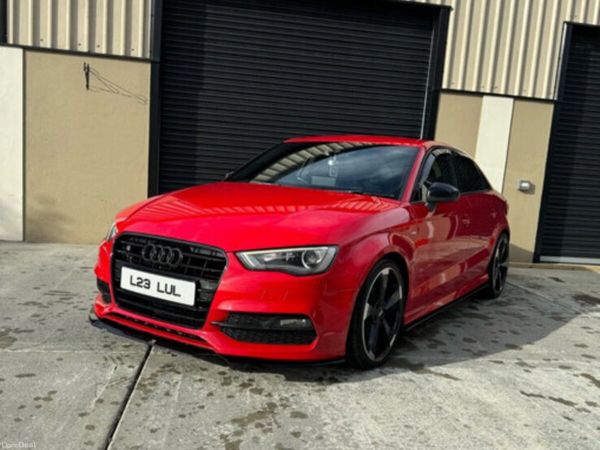 Audi A3 Saloon, Petrol, 2014, Red
