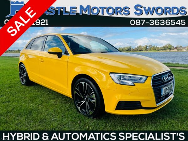 Audi A3 Hatchback, Petrol, 2018, Yellow