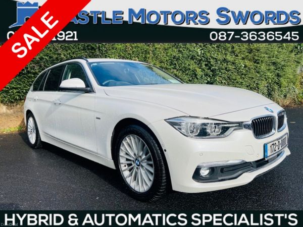 BMW 3-Series Estate, Diesel, 2017, White
