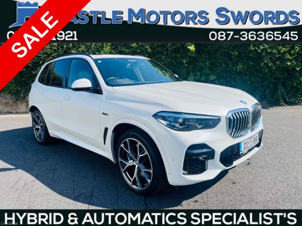 BMW X5 SUV, Petrol Plug-in Hybrid, 2022, White