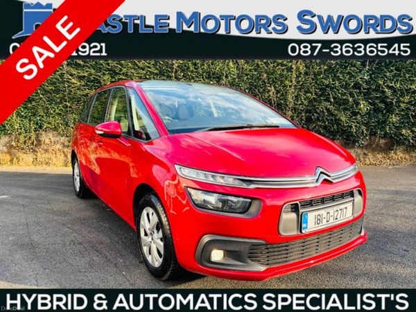 Citroen Grand C4 Picasso MPV, Diesel, 2018, Red