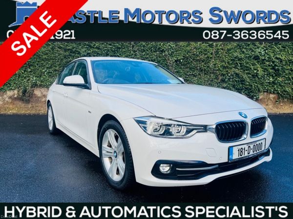 BMW 3-Series Saloon, Diesel, 2018, White