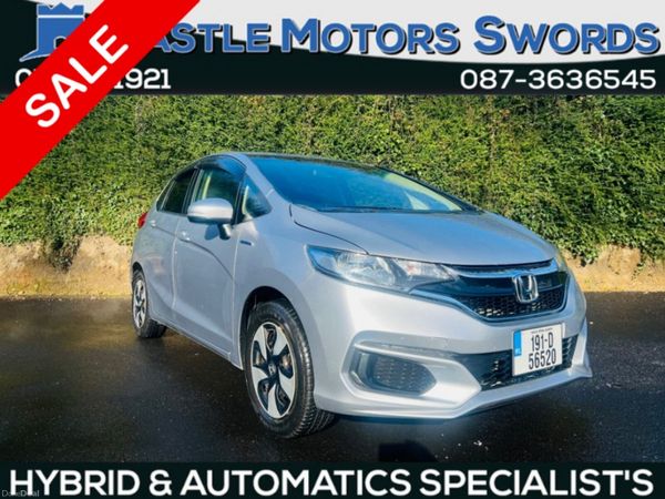 Honda Fit Hatchback, Petrol Hybrid, 2019, Silver