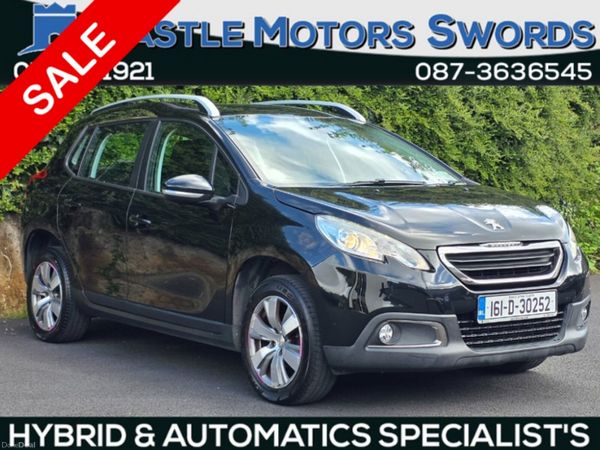 Peugeot 2008 Estate, Petrol, 2016, Black