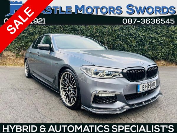 BMW 5-Series Saloon, Diesel, 2018, Grey