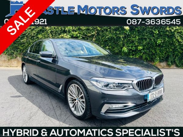 BMW 5-Series Saloon, Petrol Plug-in Hybrid, 2017, Grey