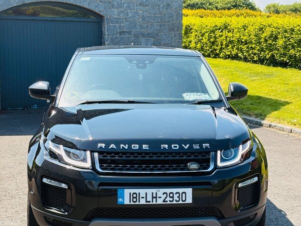 Land Rover Range Rover Evoque SUV, Diesel, 2018, Black