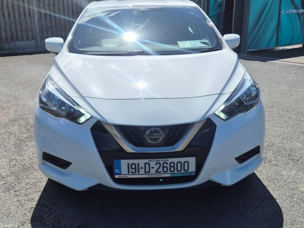 Nissan Micra Hatchback, Petrol, 2019, White
