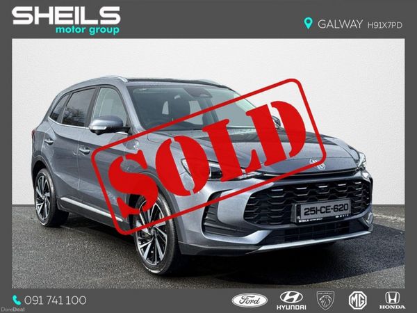 MG ZS Hatchback, Petrol Hybrid, 2025, Grey
