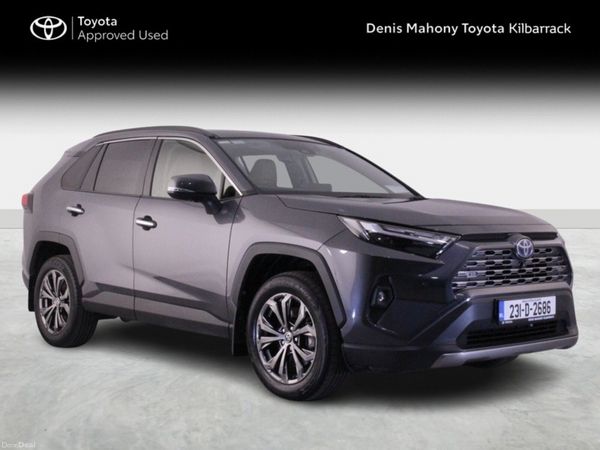 Toyota RAV4 SUV, Petrol Hybrid, 2023, Grey
