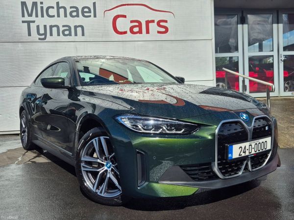 BMW i4 Hatchback, Electric, 2024, Green
