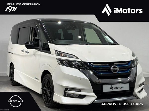 Nissan Serena SUV, Petrol Hybrid, 2018, White