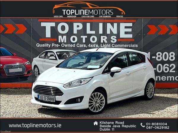 Ford Fiesta Hatchback, Petrol, 2015, White