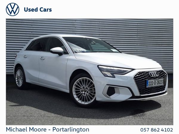 Audi A3 Hatchback, Petrol, 2022, White