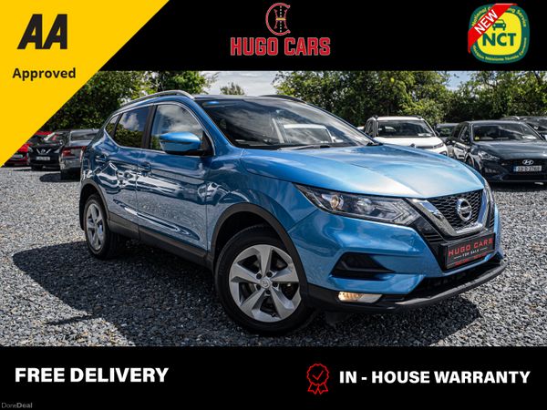 Nissan Qashqai MPV, Petrol, 2021, Blue