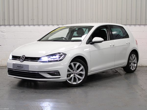 Volkswagen Golf Hatchback, Petrol, 2018, White