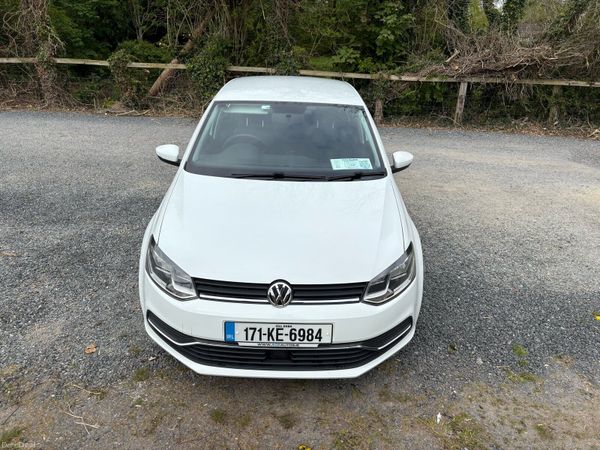 Volkswagen Polo Hatchback, Petrol, 2017, White