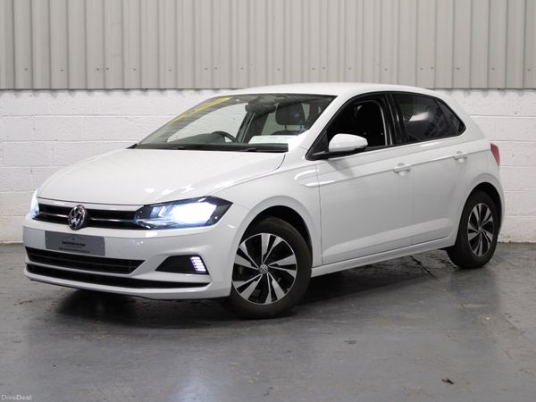 Volkswagen Polo Hatchback, Petrol, 2019, White