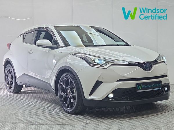 Toyota C-HR SUV, Petrol Hybrid, 2019, White