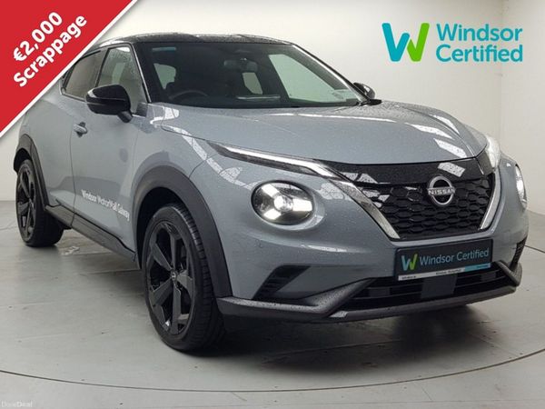 Nissan Juke SUV, Petrol Hybrid, 2026, Grey