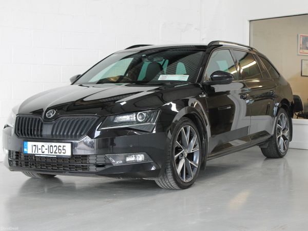 Skoda Superb Estate, Diesel, 2017, Black