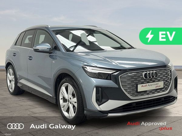 Audi Q4 e-tron SUV, Electric, 2025, Blue