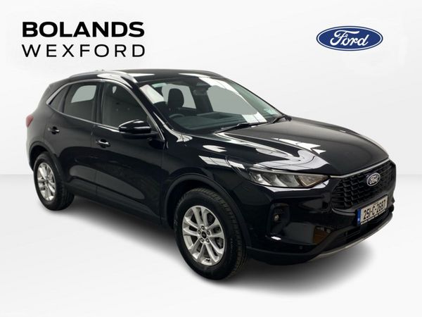 Ford Kuga SUV, Petrol Plug-in Hybrid, 2025, Black