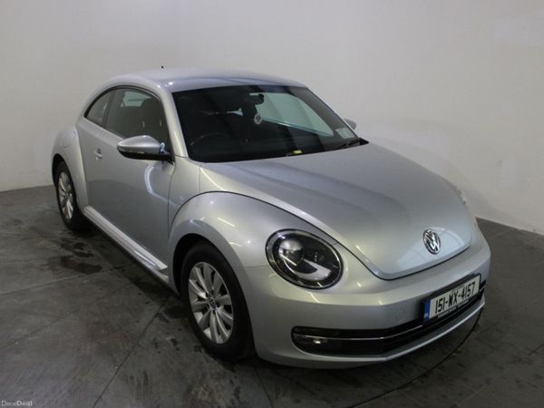 Volkswagen Beetle Hatchback, Petrol, 2015, Silver