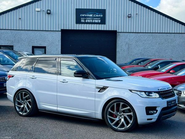 Land Rover Range Rover Sport SUV, Diesel, 2015, White