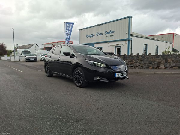 Nissan Leaf Hatchback, Electric, 2022, Black
