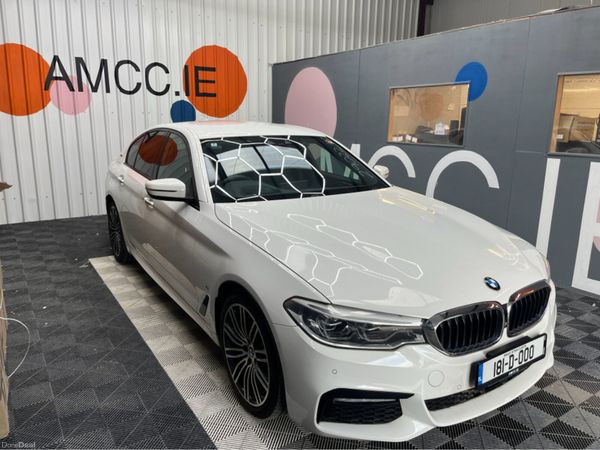 BMW 5-Series Saloon, Diesel, 2018, White