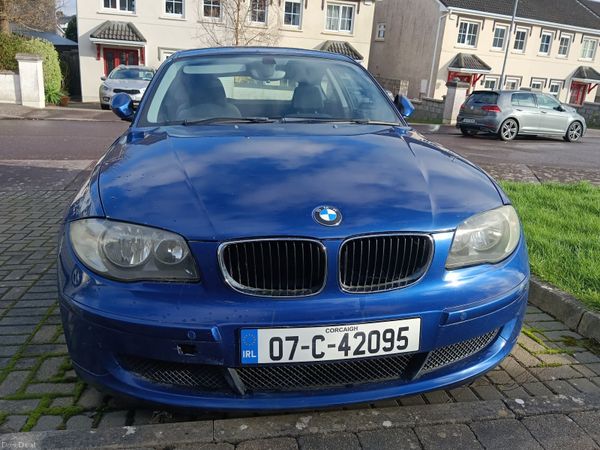 BMW 1-Series Hatchback, Diesel, 2007, Blue