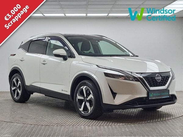 Nissan Qashqai MPV, Petrol, 2023, White