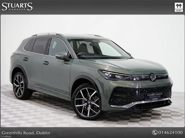 Volkswagen Tiguan Estate, Petrol Plug-in Hybrid, 2025, Green