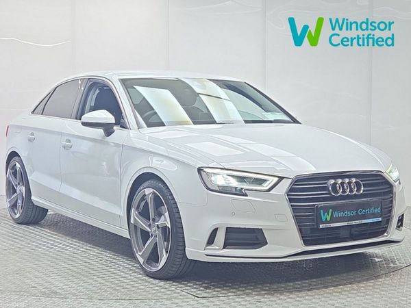 Audi A3 Saloon, Petrol, 2020, White
