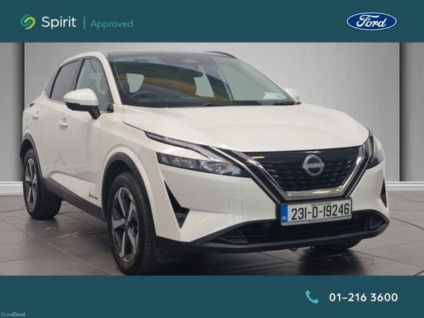 Nissan Qashqai MPV, Petrol, 2023, White