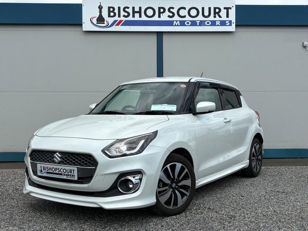 Suzuki Swift Hatchback, Petrol Hybrid, 2017, White
