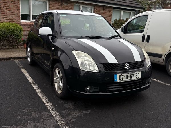 Suzuki Swift Hatchback, Petrol, 2007, Black