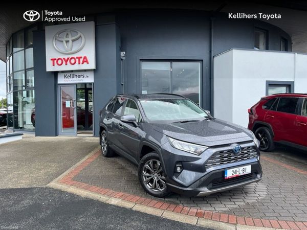 Toyota RAV4 SUV, Petrol Hybrid, 2024, Grey