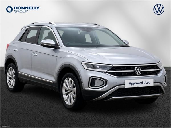 Volkswagen T-Roc Hatchback, Petrol, 2025, Silver