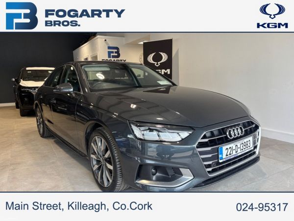 Audi A4 Saloon, Diesel, 2022, Grey