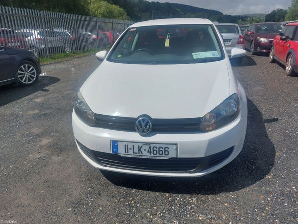 Volkswagen Golf Hatchback, Diesel, 2011, White